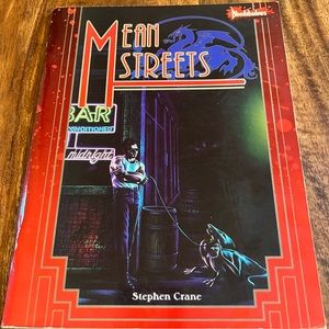 Mean Streets Bloodshadows RPG Campaign Pack A MasterBook Game West End Games